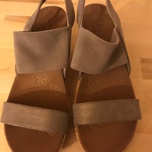 Gold  Skechers sandal